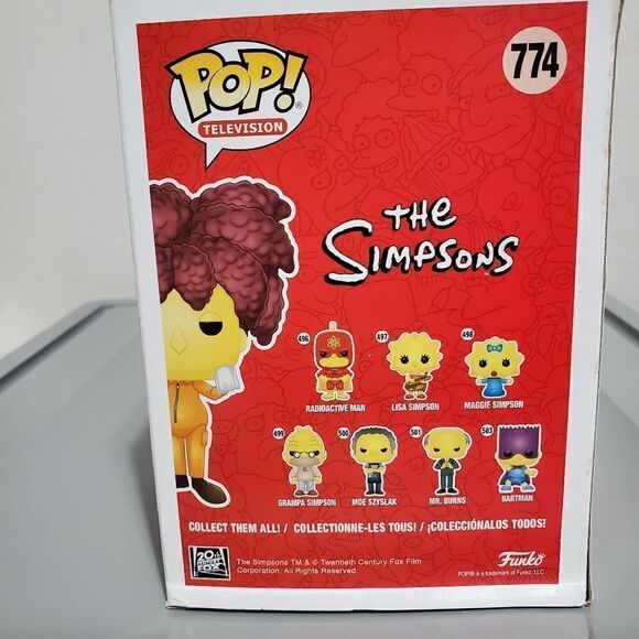 Sideshow Bob Funko Shop Exclusive Limted Edition The Simpsons Funko Vinyl Figure - Picture 4 of 5